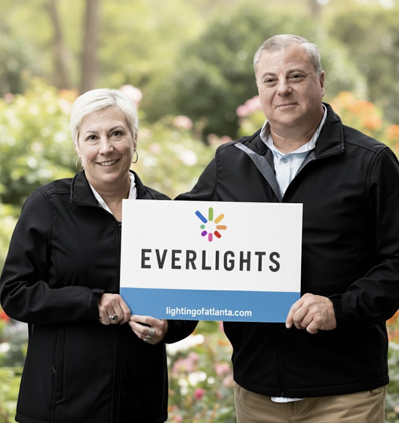 Kevin and Kara, owners of Lighting of Atlanta